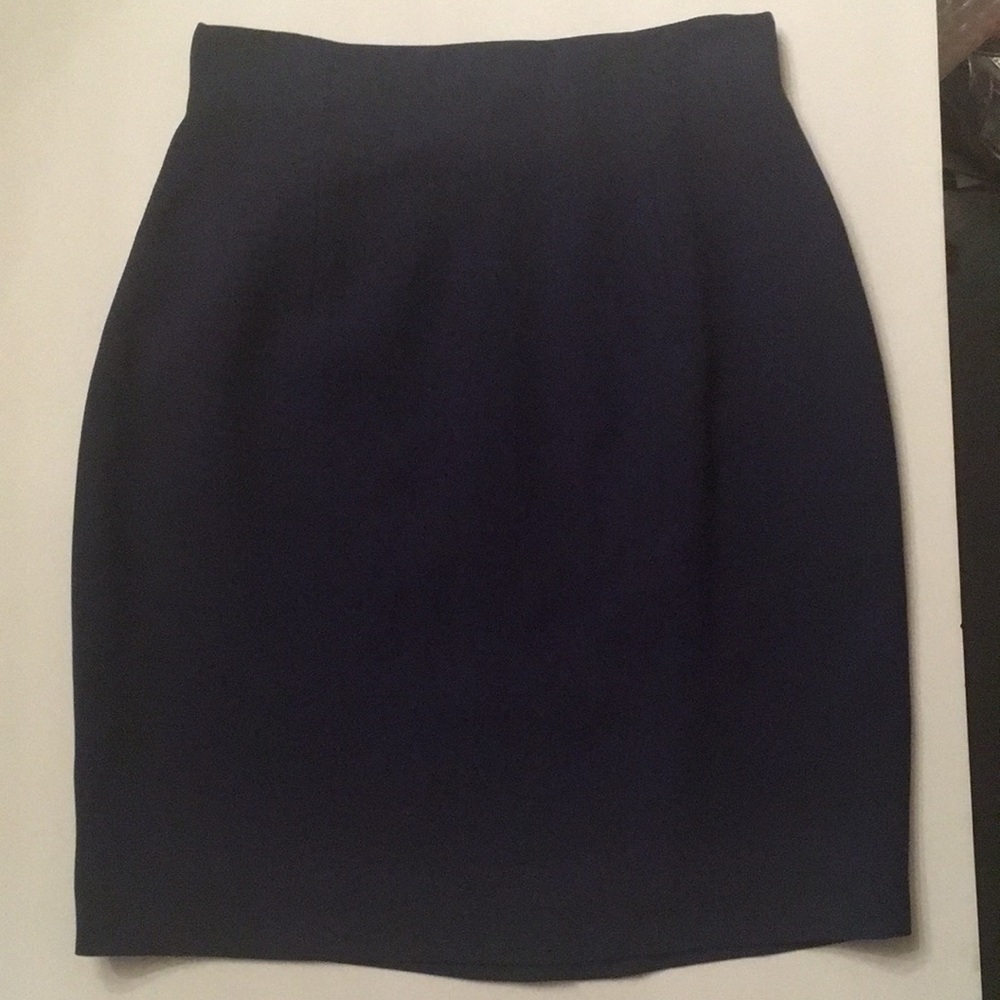 Ann Taylor tailor navy blue shirt 2P